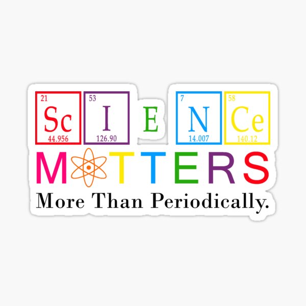 Aperçu de l'œuvre La science de l'arc-en-ciel est plus importante que périodiquement créée et vendue par Tinkery.