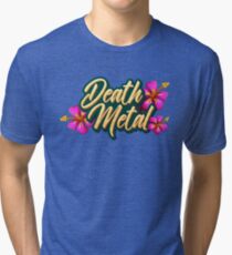 Death Metal Hawaii Tri-blend T-Shirt