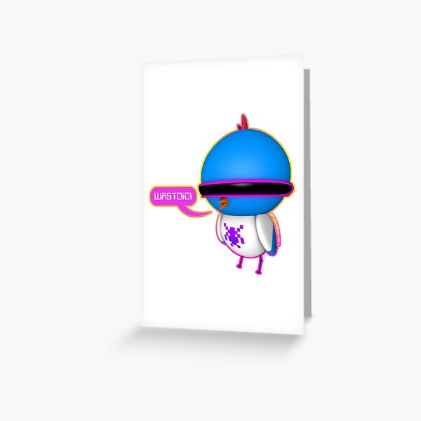 B.B. Buttons - Wastoid! Greeting Card