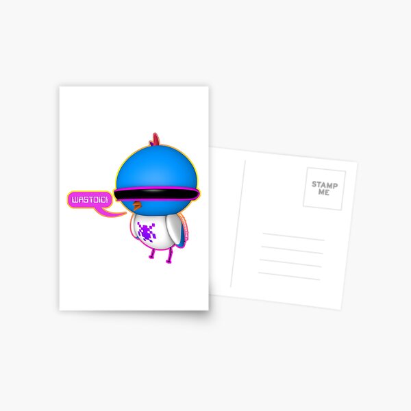 B.B. Buttons - Wastoid! Postcard