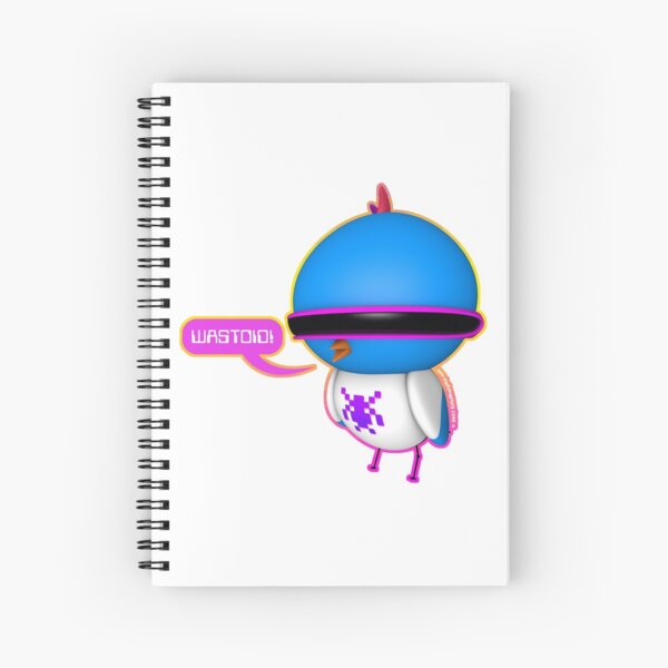 B.B. Buttons - Wastoid! Spiral Notebook