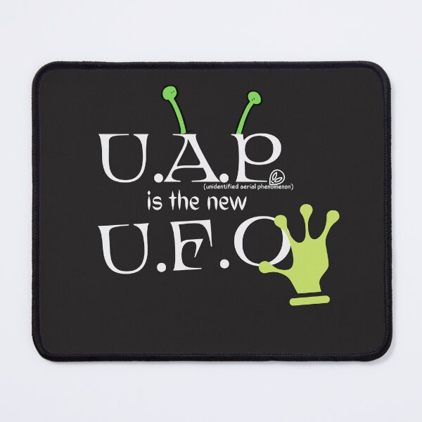 Item preview, Unidentified Aerial Phenomenon design reminds you of strange and unusual things in the world and over Area 51 for those interested in aliens & UFOs designed and sold by tranquilbeach.