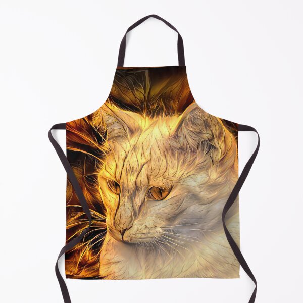 Item preview, White Cat with Copper Eyes designed and sold by Elisabeth Lucas.