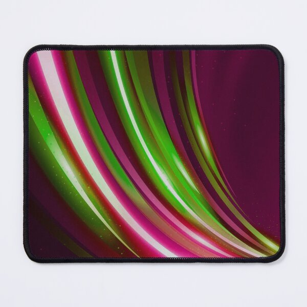 Item preview, Strips Abstract Digital Art Green Pink designed and sold by Tshirtstory.