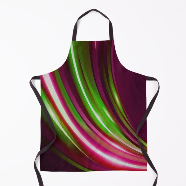 Item preview, Strips Abstract Digital Art Green Pink designed and sold by Tshirtstory.
