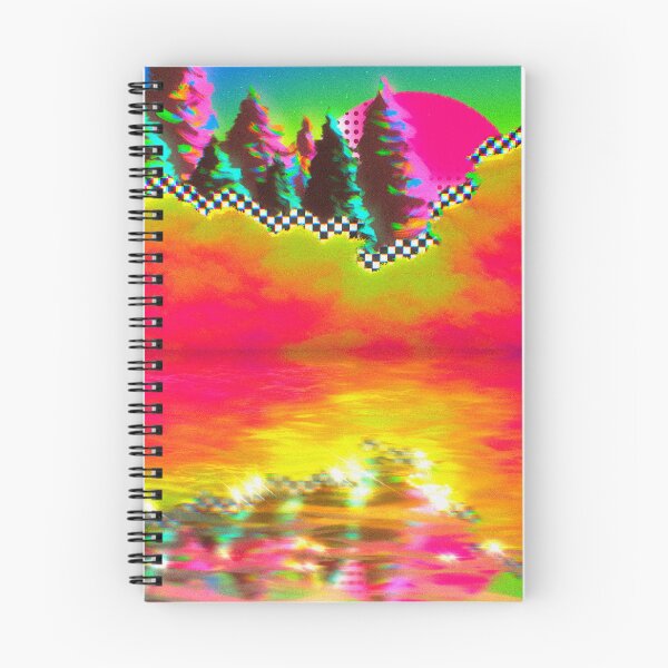 Item preview, Super vibrant and colorful psychedelic abstract art design  designed and sold by Succucrazy.