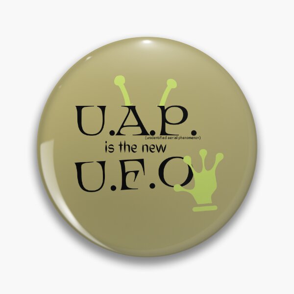 Item preview, Unidentified Aerial Phenomenon (black) design reminds you of strange and unusual things in the world and over Area 51 for those interested in aliens & UFOs designed and sold by tranquilbeach.