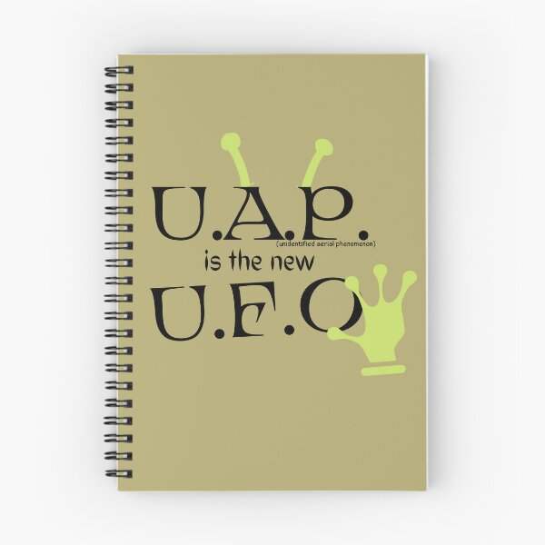 Item preview, Unidentified Aerial Phenomenon (black) design reminds you of strange and unusual things in the world and over Area 51 for those interested in aliens & UFOs designed and sold by tranquilbeach.