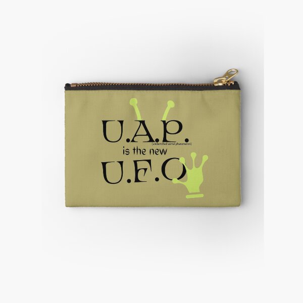 Item preview, Unidentified Aerial Phenomenon (black) design reminds you of strange and unusual things in the world and over Area 51 for those interested in aliens & UFOs designed and sold by tranquilbeach.