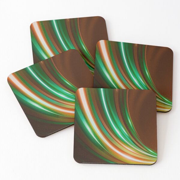 Item preview, Strips Abstract Digital Art - Yellow Green  designed and sold by Tshirtstory.