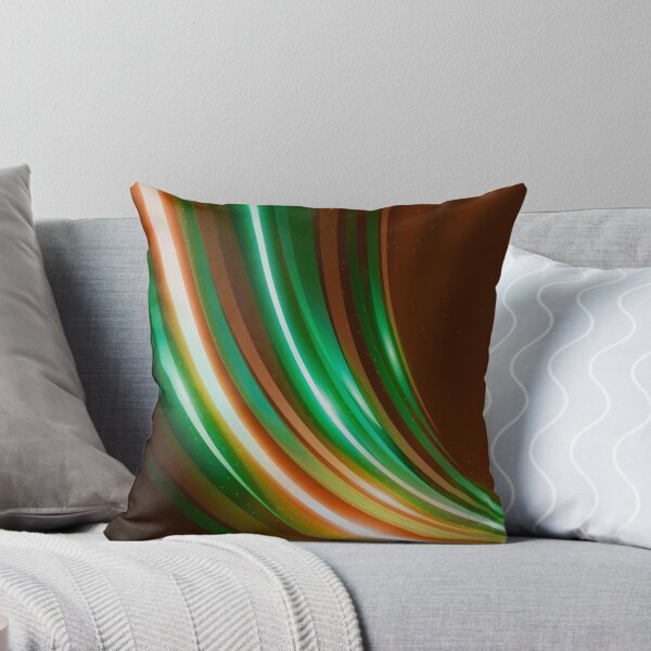 Item preview, Strips Abstract Digital Art - Yellow Green  designed and sold by Tshirtstory.