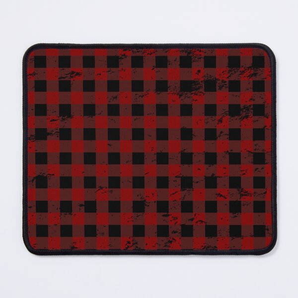 Item preview, Red Plaid Buffalo Checkered Dog Bandana designed and sold by dgavisuals.