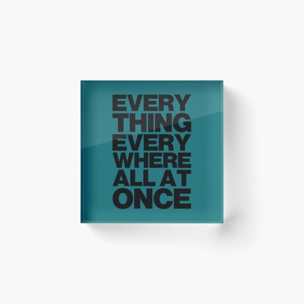 Item preview, Everything Everywhere All At Once - Everything Everywhere All At Once Rock   designed and sold by FoxDesignss.