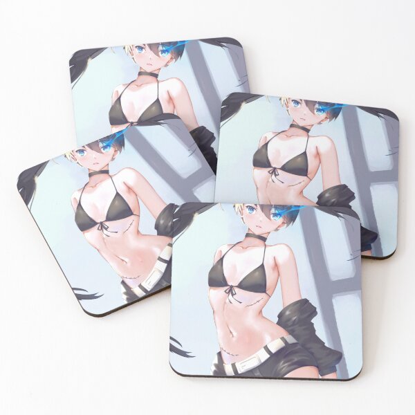 Item preview, Black Rock Shooter Black Rock Shooter Portrait Art designed and sold by delfinart.