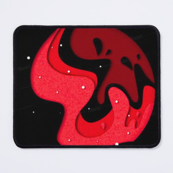 Item preview, Red and Black anime art designed and sold by Boztik-Designs.
