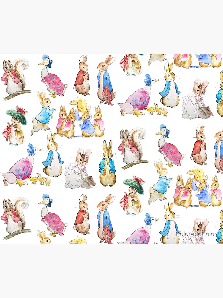 Tales of Peter Rabbit characters Beatrix Potter by ColorandColor