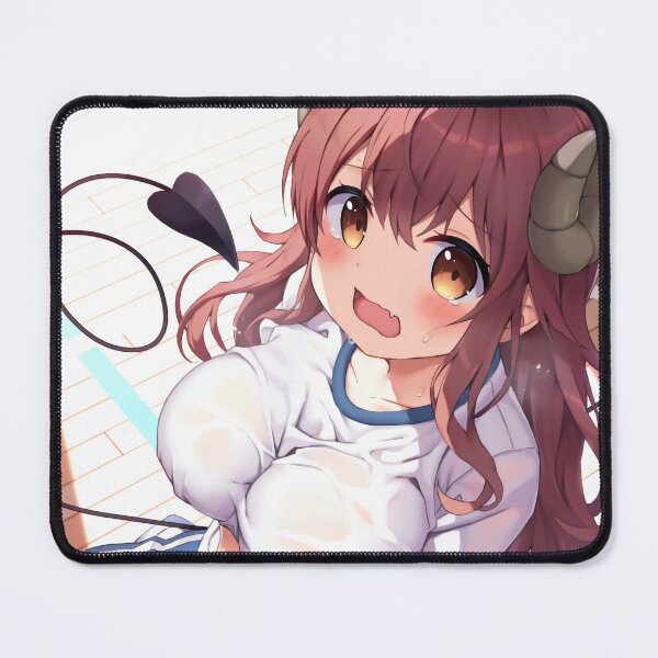 Item preview, Yuko Yoshida The Demon Girl Next Door Portrait Art designed and sold by delfinart.