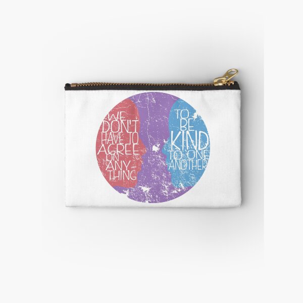 Item preview, We don't have to agree to be kind - face silhouettes designed and sold by goodnurture.
