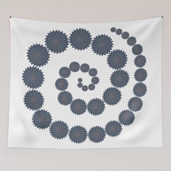 Item preview, Spiral-denim based collage designed and sold by denimaheart.