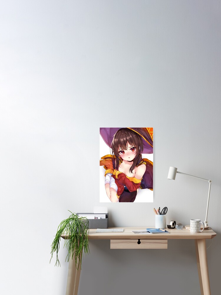 Kazuma and Megumin' Poster, picture, metal print, paint by Megumin The  Crimson Demon