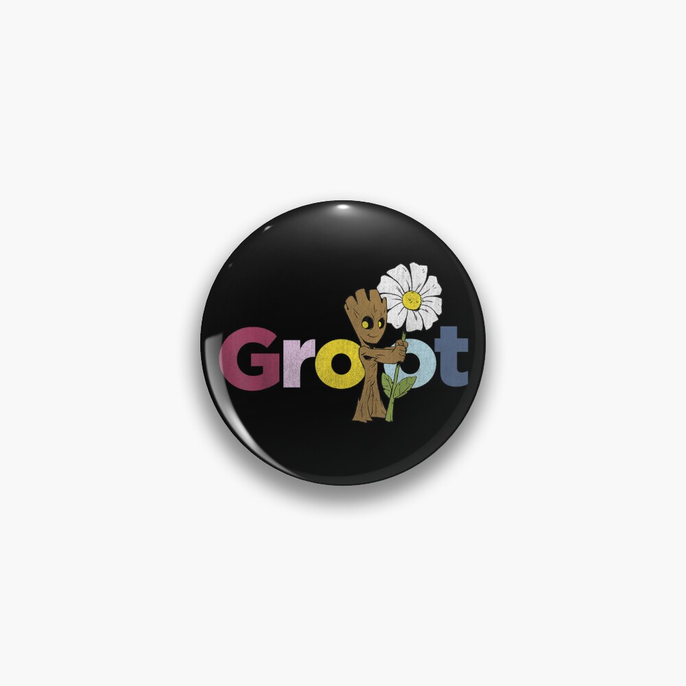 Discover Galaxy Groooot Flower Pin