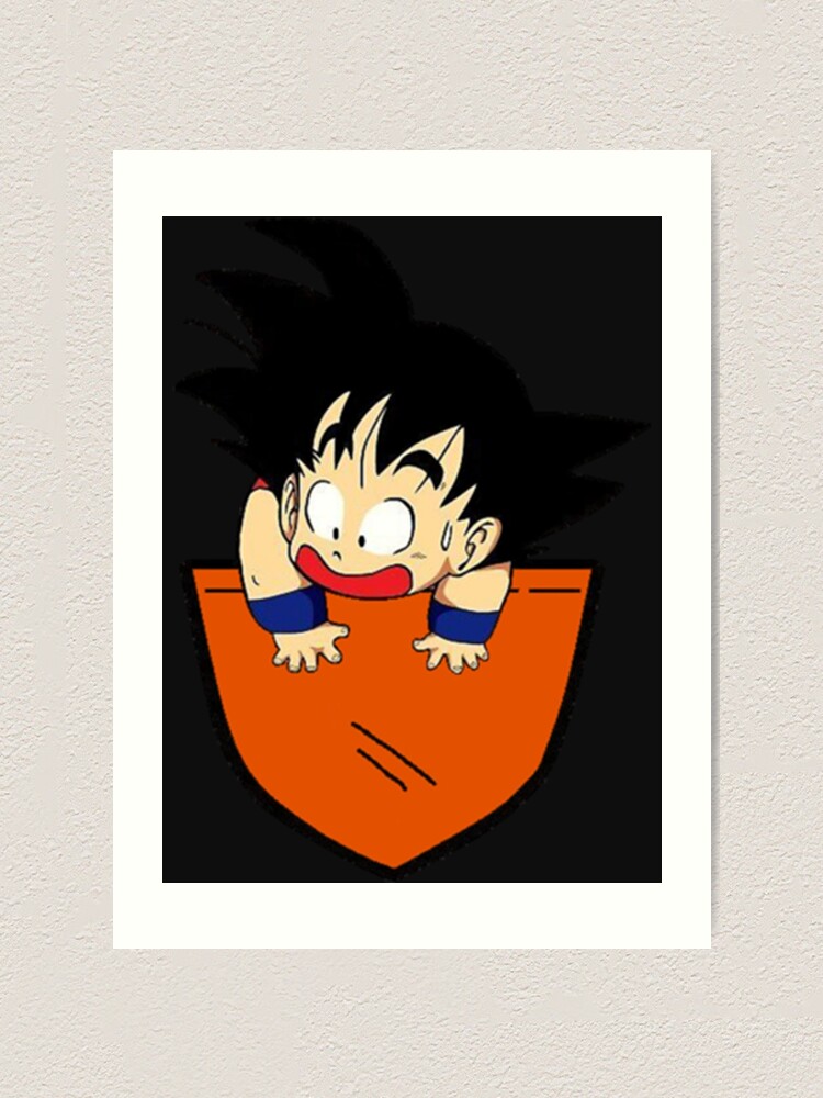 Goku (Son Goku) Pocket Dragon Ball (ドラゴンボール) T-Shirt, Pull