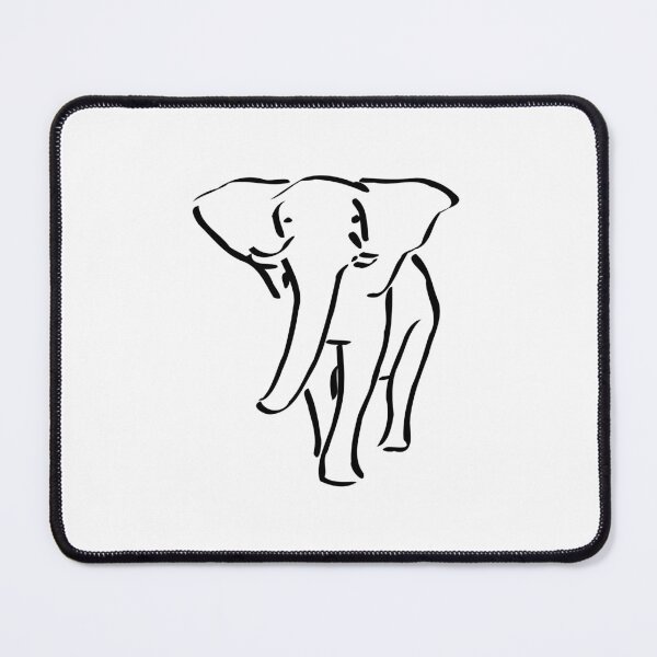Item preview, elephant designed and sold by Huluhub.