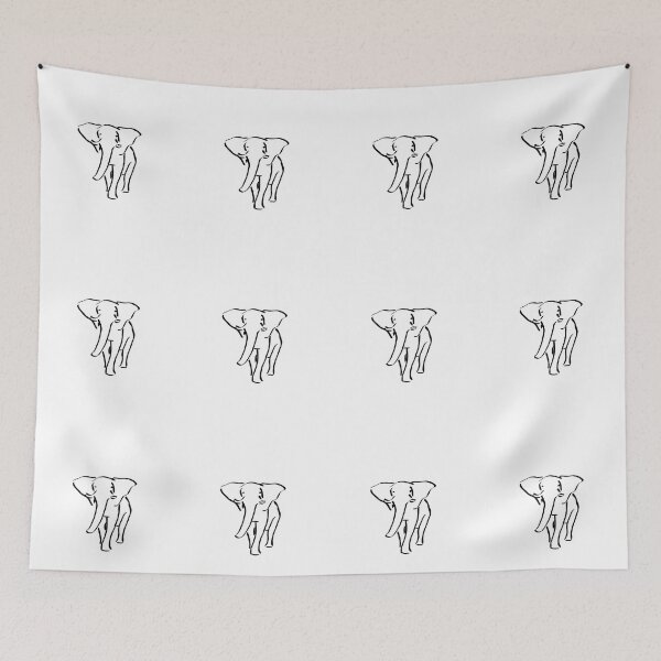 Item preview, elephant designed and sold by Huluhub.
