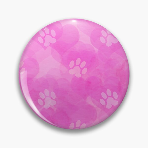 Item preview, pink heart pattern with dog and cat paw print designed and sold by Beeroclock.