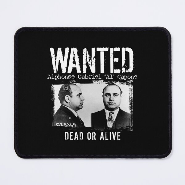 Item preview, Al Capone Mugshot - Wanted Dead Or Alive designed and sold by NicoleBaron.