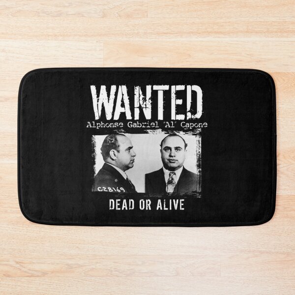 Item preview, Al Capone Mugshot - Wanted Dead Or Alive designed and sold by NicoleBaron.