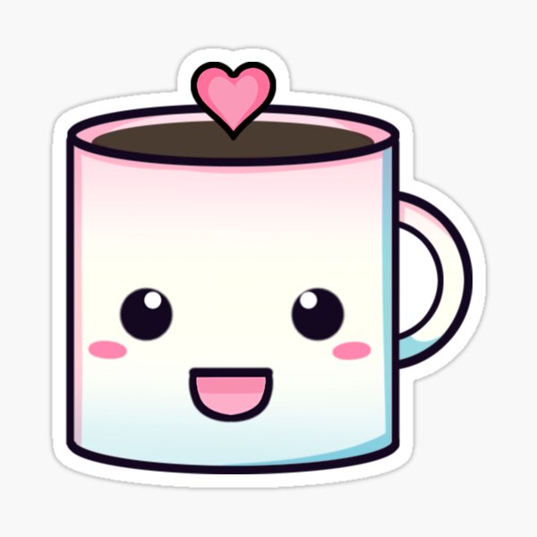 Coffee Cup Sticker