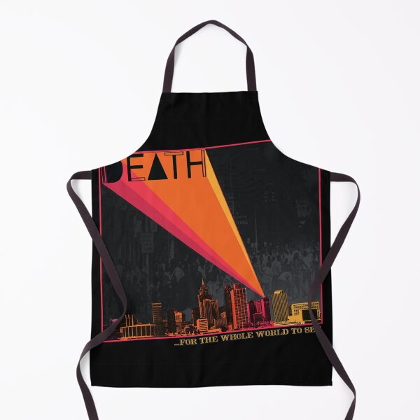 Item preview, Death - For The Whole World To See Album Cover (Black Background) designed and sold by DOS Games.