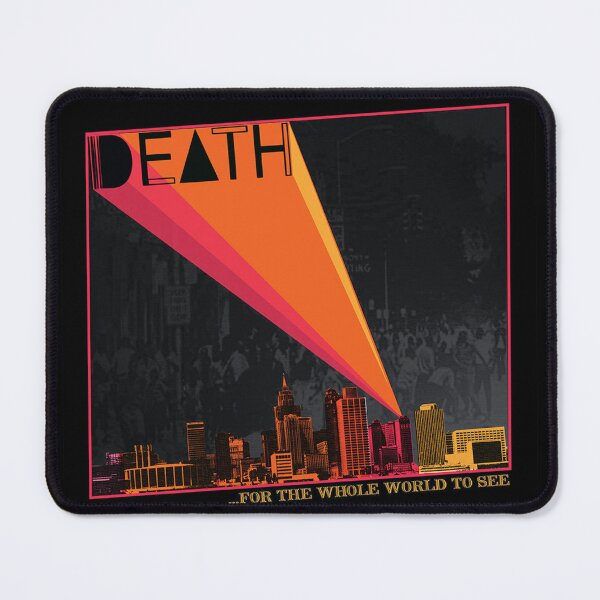 Item preview, Death - For The Whole World To See Album Cover (Black Background) designed and sold by DOS Games.