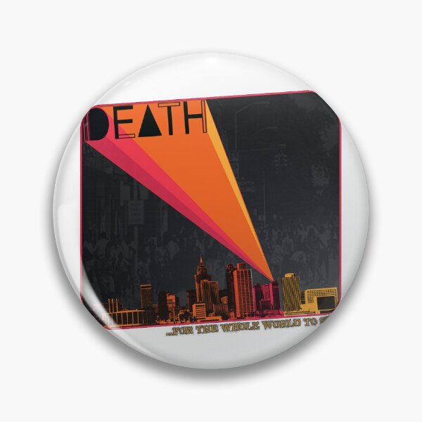 Item preview, Death - For The Whole World To See Album Cover (Transparent Background) designed and sold by DOS Games.