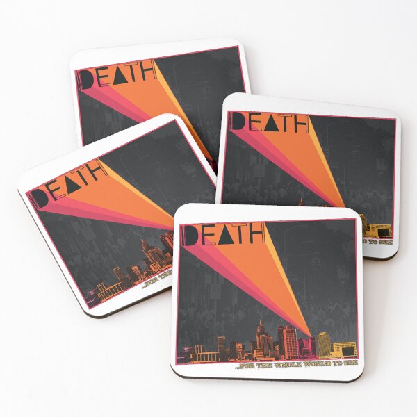Item preview, Death - For The Whole World To See Album Cover (Transparent Background) designed and sold by DOS Games.