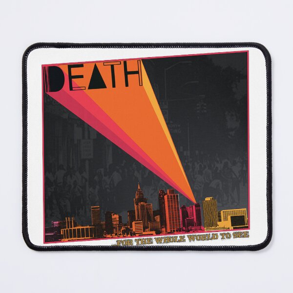 Item preview, Death - For The Whole World To See Album Cover (Transparent Background) designed and sold by DOS Games.