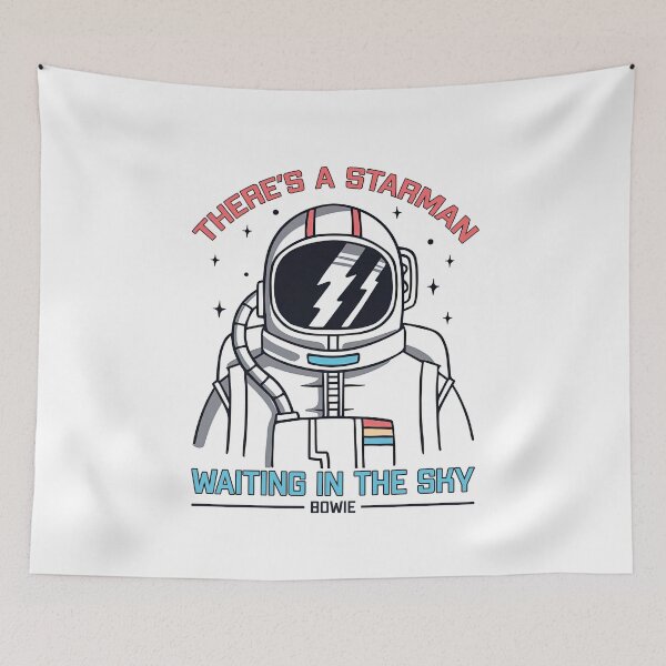 Item preview, David Bowie, There is a starman waiting in the sky, David Bowie Starman designed and sold by graphic-genie.