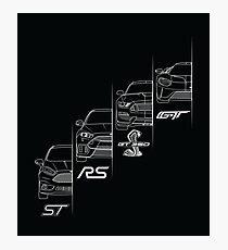 Ford Performance (White) Photographic Print