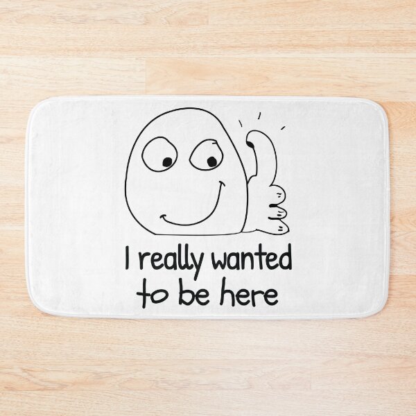 Item preview, I really don't want to be here funny meme introvert designed and sold by alltheprints.