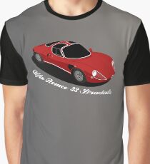 Alfa Romeo 33 Stradale Graphic T-Shirt