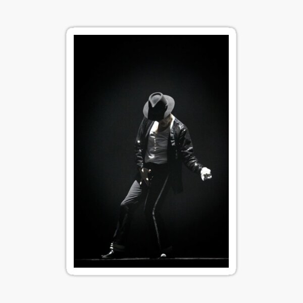 Michael Jackson Moonwalker Dance vinyl sticker / printed vinyl decal