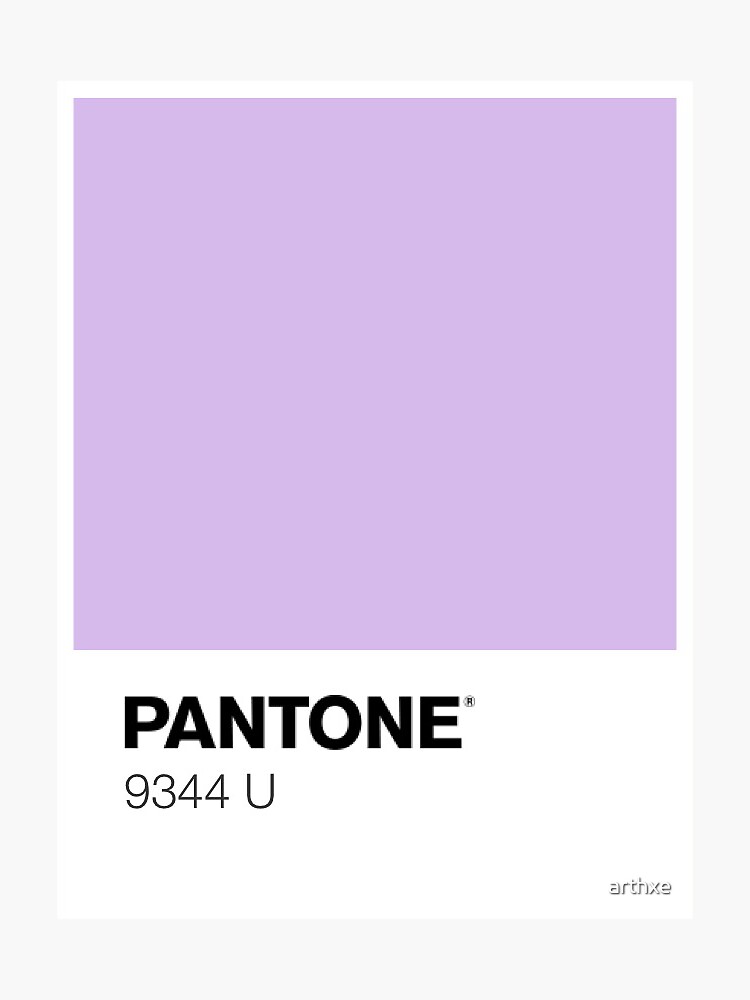 "pantone- 9344 U" Sticker for Sale by arthxe | Redbubble
