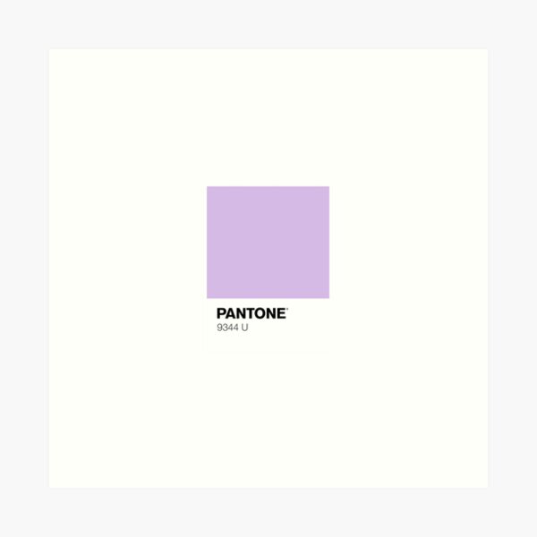 "pantone- 9344 U" Art Print for Sale by arthxe | Redbubble