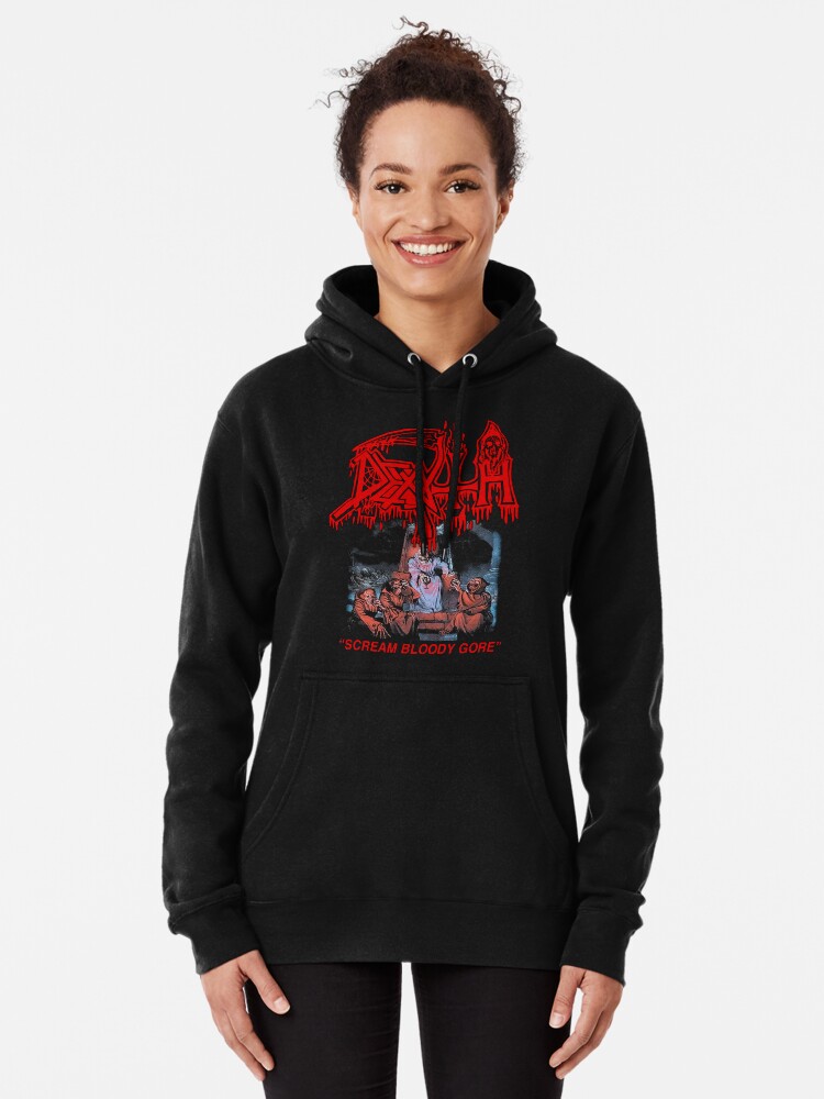 ★DEATH Scream Bloody Gore Zip-Up Hoodie★ Death Scream Bloody Gore Zip Up Hoodie NEW OFFICIAL | eBay