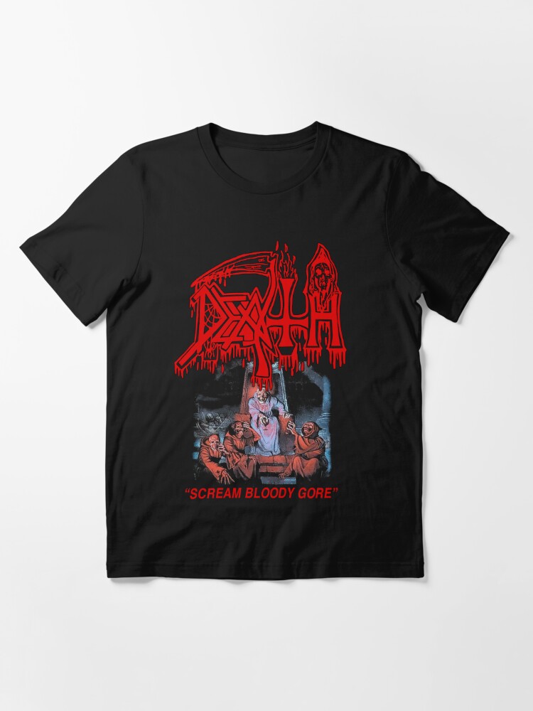 Death scream sale bloody gore shirt