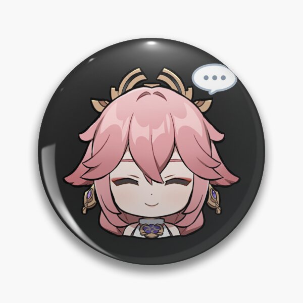 Item preview, Chibi Yae Miko - Genshin Impact designed and sold by 1umynst.