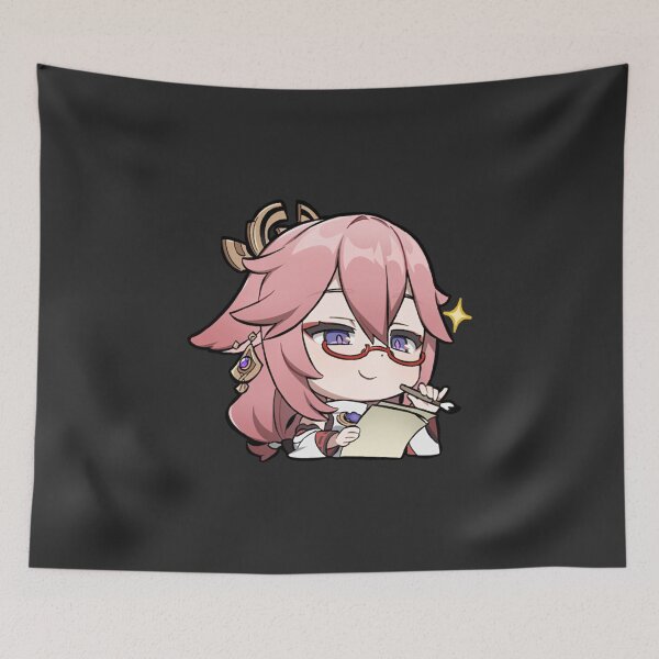 Item preview, Chibi Yae Miko - Genshin Impact designed and sold by 1umynst.