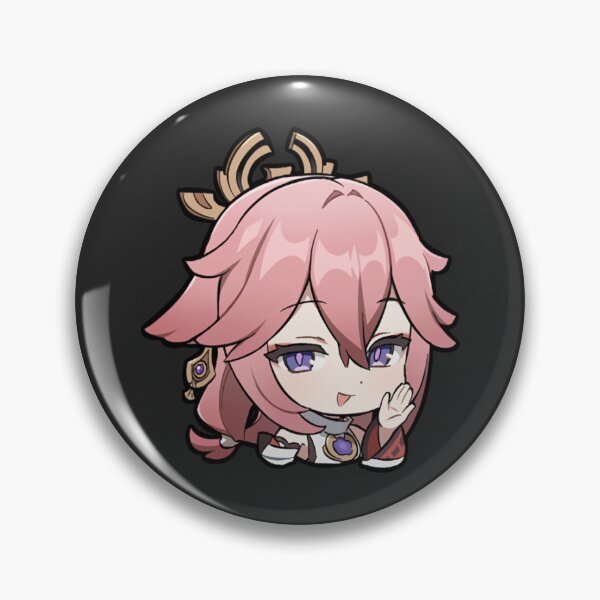 Item preview, Chibi Yae Miko - Genshin Impact designed and sold by 1umynst.