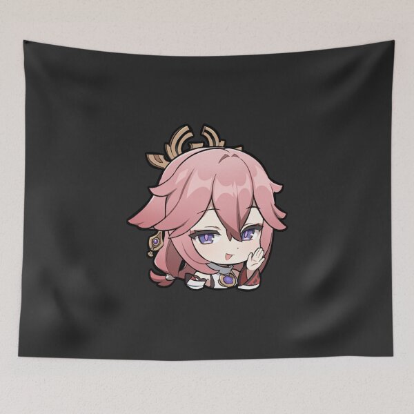 Item preview, Chibi Yae Miko - Genshin Impact designed and sold by 1umynst.